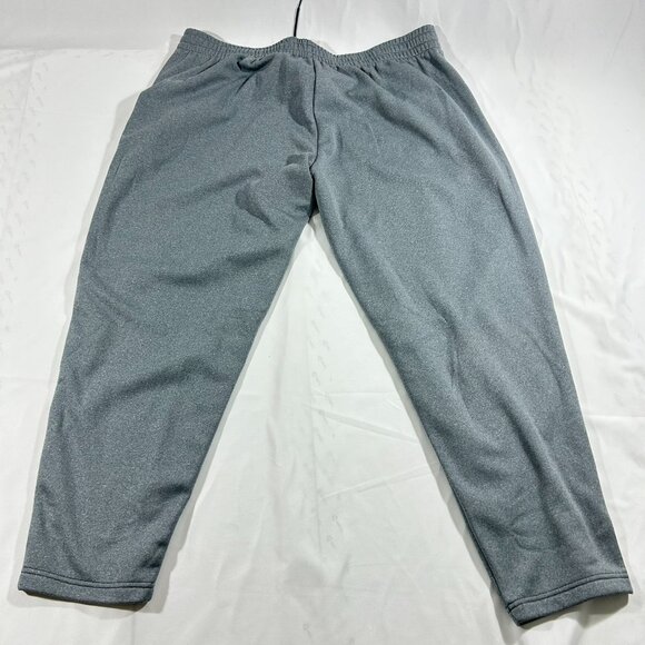 NWT Under Armour Men's Full Heather Fleece Joggers Gray 5XL Loose Fit Sweats Z13 - Picture 4 of 8